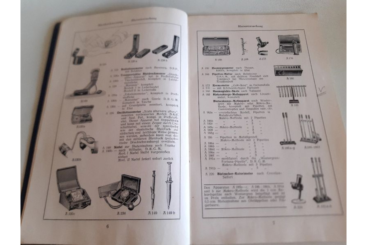 Антикварен каталог от 1910г за медицинско оборудване и консумативи.ТОП