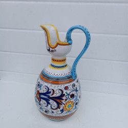 Красива старинна рисувана порцеланова кана. Внос Холандия
