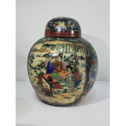 Уникална стара Японска керамика Оригинал Hand Made Satsuma
